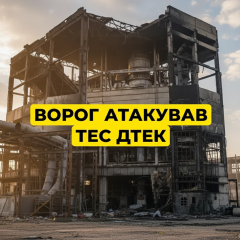 ТЕС ДТЕК під атакою Росії