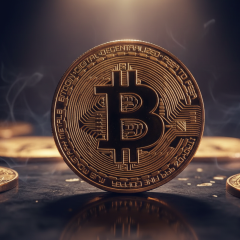 Bitcoin price drop chart