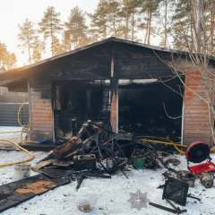 Пожежа на Київщині: 79-річна жінка