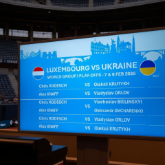 Davis Cup playoff: Ukraine vs Luxembourg