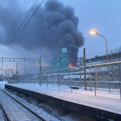 SBU attacks fuel plant for X-55 missiles: fire at key chemical facility