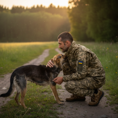 Dogs on the front line: evolution