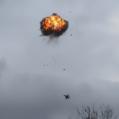 Ukrainian F-16 shoots down shaheed with cannon