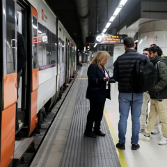 Stranded trains and victims in Spain