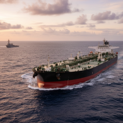 Tanker Aquila II intercepted in the Indian Ocean