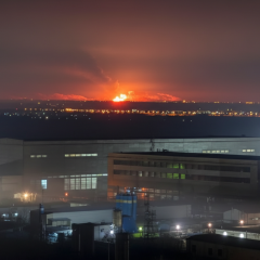 Атака дронів на НПЗ Лукойл у Волгограді