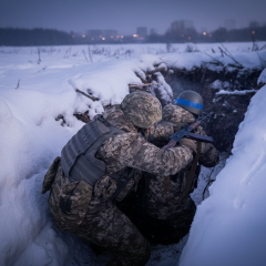Ukrainian defenders control the city