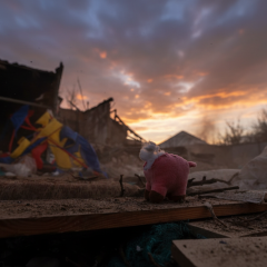 Російський дрон в українському небі