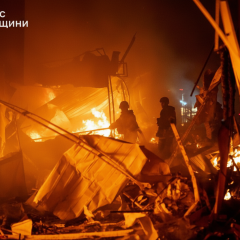 Массированный ракетный удар: погибшие и разрушения