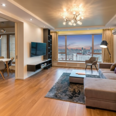 Empty apartment and utility bills