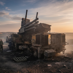 Ukrainian Armed Forces strike on oil depot in Russia