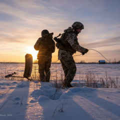 Russian military voluntarily surrendered during cleanup