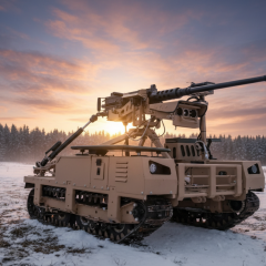 Ukrainian robot Droid captured Russian soldiers