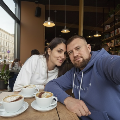 Galina Yanchenko and businessman Fedorov