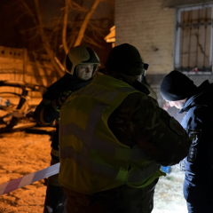Фургон подозреваемый в теракте в Киеве