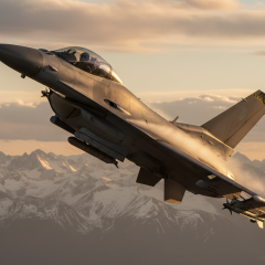 Пилоты F-16 защищают небо Украины