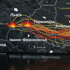 Российские дроны и ракеты атакуют города
