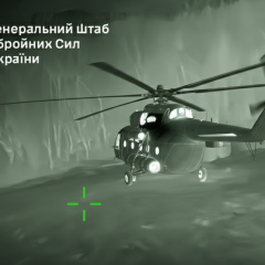 Ukrainian forces attack helicopter in Crimea