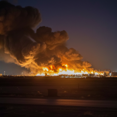 Ukrainian forces captured oil refinery in Russia