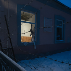 Пожежа у ТЦК на Івано-Франківщині