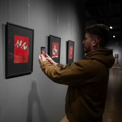 Exhibition 'Project 24.02.2022': artworks of artists in war