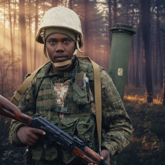 Image of people being sent to war