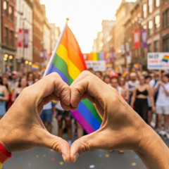 Ukrainian LGBT couple