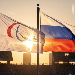 Російські паралімпійці виступають під російським прапором