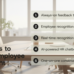 Employee engagement drops: how to measure and improve performance