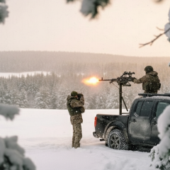 Combat actions on the front in February