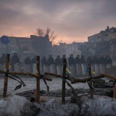 Photo of the deceased during the Revolution of Dignity