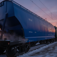 Odessa port paralyzed by weather: thousands of grain wagons waiting for unloading