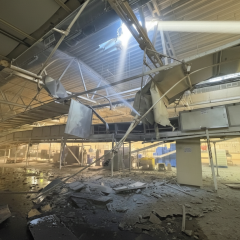 Russian attack on Mondelez in Sumy