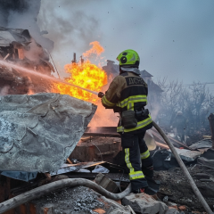 Massive bombardment: strike on the energy system