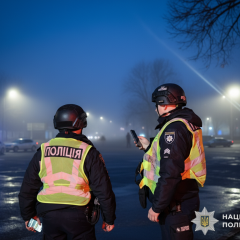 Пораненые полицейские после взрыва на АЗС