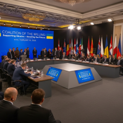 Coalition guarantees security for Ukraine