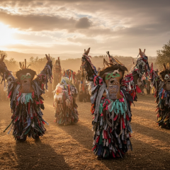 Berikaoba in Georgia: spring festival
