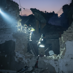 Airstrike in Zaporizhia region