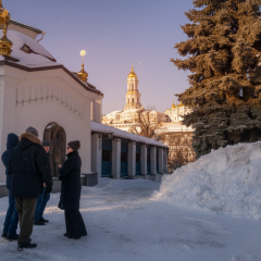Оценка повреждений Софии и Лавры
