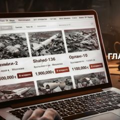 Ukrainian black market of military trophies