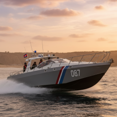 US boat under fire from Cuban army