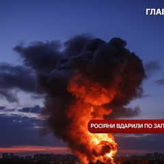 Наслідки ракетного удару в Запоріжжі