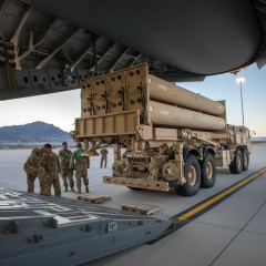 Image of destruction and war in the USA