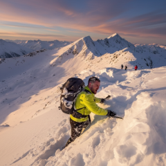 Avalanche in the Carpathians hits skiers