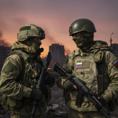 Russia captured 126 km²