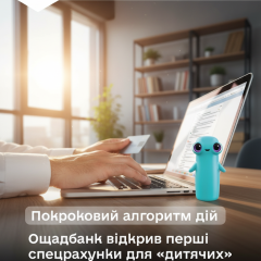 Рахунки для дитячих виплат в Ощадбанку