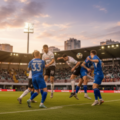 Storchous and Morozko goals in the match