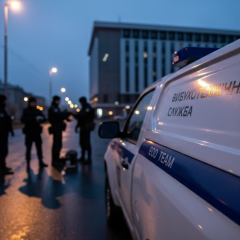 Вибух у Харкові біля житлового будинку