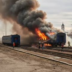 Последствия ракетного удара по Николаевщине