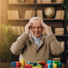 Brain slowing down dementia process